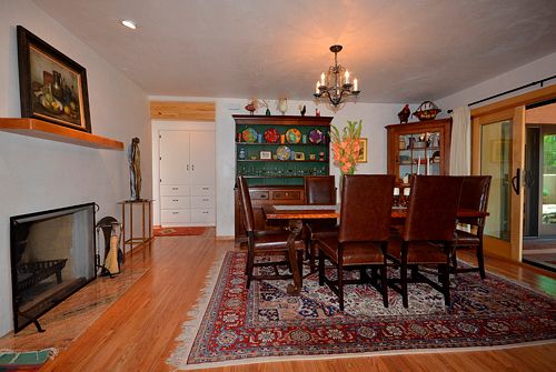 615 Armenta - Dining Room with Fireplace