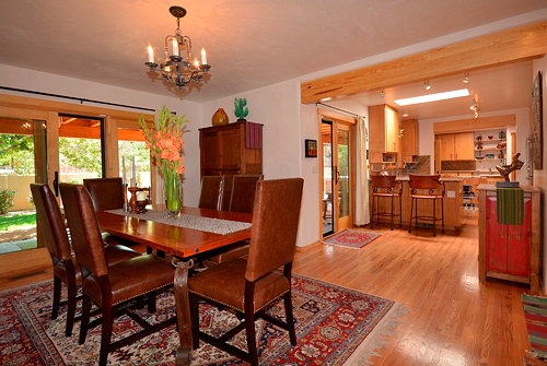 615 Armenta - Dining Room with French Doors Opening Onto Garden