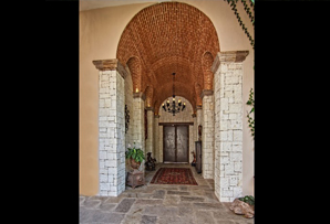 40 Fuentes - Formal  Front Entrance leading into the Sala