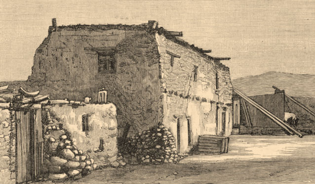 Oldest house in Santa Fe, New Mexico